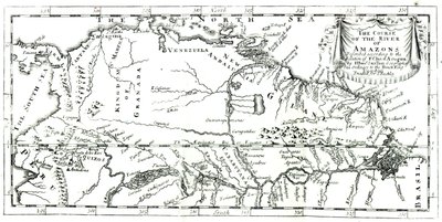 The Course of the River Amazon by French School